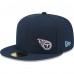Бейсболка Tennessee Titans New Era  Flawless 59FIFTY - Navy