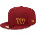 Бейсболка Washington Commanders New Era  Flawless 59FIFTY - Burgundy