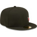 Бейсболка Arizona Cardinals New Era Black Flawless 59FIFTY