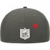Бейсболка Tampa Bay Buccaneers New Era Lips 59FIFTY - Pewter
