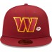 Бейсболка Washington Commanders New Era Lips 59FIFTY - Burgundy