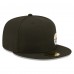 Бейсболка Pittsburgh Steelers New Era Black Flawless 59FIFTY