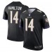 Baltimore Ravens Kyle Hamilton Nike Black Legend Player Performance Top