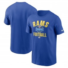 Футболка Los Angeles Rams Nike 2022 Training Camp Athletic - Royal