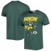 Футболка Donald Driver Green Bay Packers Homage Caricature Retired Player Tri-Blend - Heathered Green