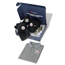Pittsburgh Steelers WinCraft Fanatics Pack Golf Themed Gift Box - $155+ Value Pittsburgh Steelers WinCraft Fanatics Pack Golf Themed Gift Box - $155+ Value
