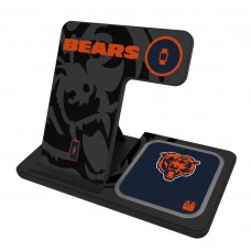 Chicago Bears Keyscaper 3-In-1 Wireless Charger