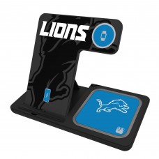 Detroit Lions Keyscaper 3-In-1 Wireless Charger