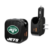 Блок зарядки New York Jets Dual Port USB Car & Home