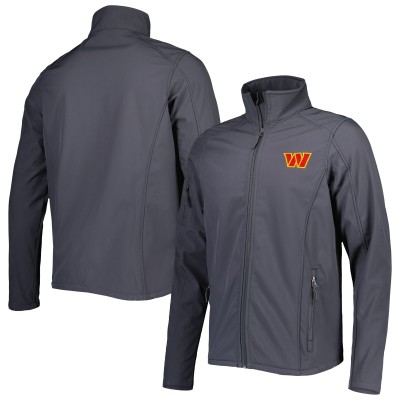 Кофта на молнии Washington Commanders Dunbrooke Sonoma Softshell - Charcoal