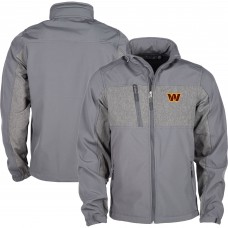Кофта на молнии Washington Commanders Dunbrooke Zephyr Softshell - Graphite