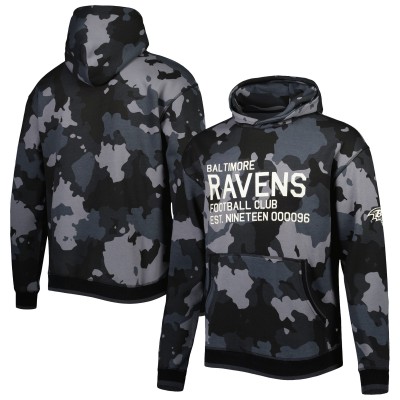 Толстовка Baltimore Ravens The Wild Collective Camo - Black