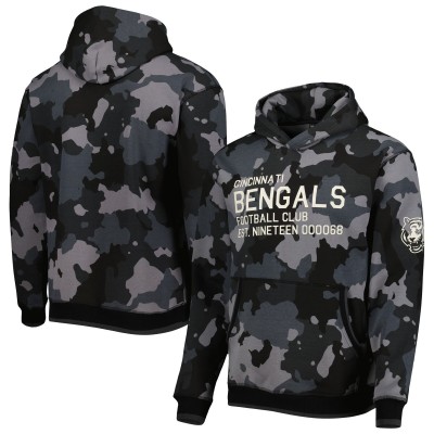 Толстовка Cincinnati Bengals The Wild Collective Camo - Black