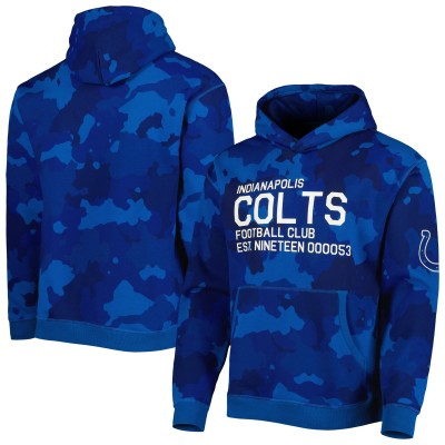 Толстовка Indianapolis Colts The Wild Collective Camo - Royal