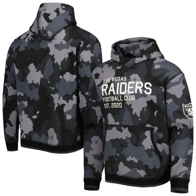 Толстовка Las Vegas Raiders The Wild Collective Camo - Black