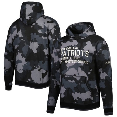 Толстовка New England Patriots The Wild Collective Camo - Black