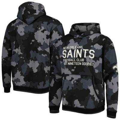 Толстовка New Orleans Saints The Wild Collective Camo - Black