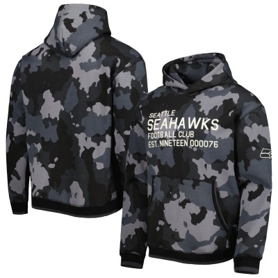 Толстовка Seattle Seahawks The Wild Collective Camo - Black