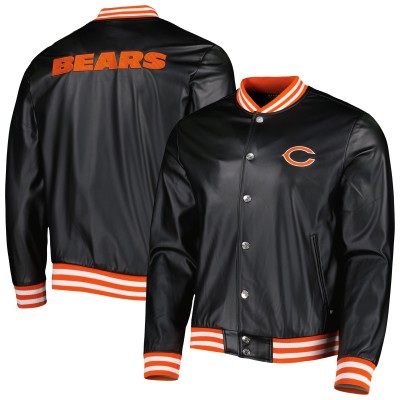 Куртка Chicago Bears The Wild Collective Metallic - Black