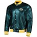 Куртка на кнопках Green Bay Packers The Wild Collective Green Metallic Bomber