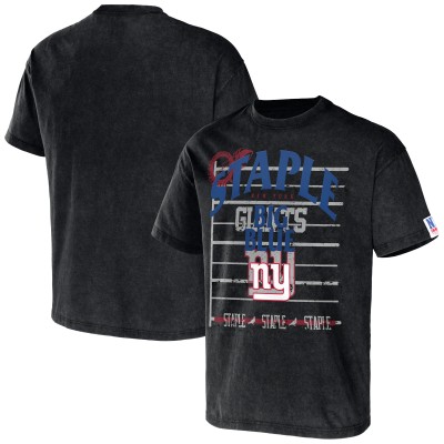 Футболка New York Giants NFL x Staple Throwback Vintage Wash - Black