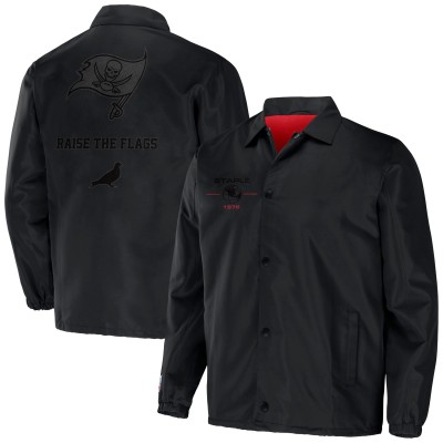Куртка на кнопках Tampa Bay Buccaneers NFL x Staple Coaches - Black