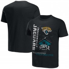 Jacksonville Jaguars NFL x Staple World Renowned T-Shirt - Black
