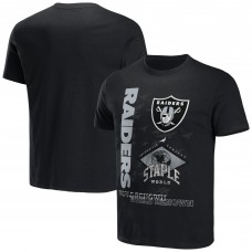 Las Vegas Raiders NFL x Staple World Renowned T-Shirt - Black