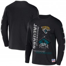 Футболка с длинным рукавом Jacksonville Jaguars NFL x Staple World Renowned - Black