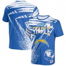 Футболка Los Angeles Chargers NFL x Staple All Over Print - Blue