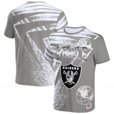Футболка Las Vegas Raiders NFL x Staple All Over Print - Gray