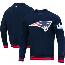 Свитшот с объёмным принтом New England Patriots Pro Standard - Navy