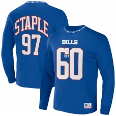 Футболка с длинным рукавом Buffalo Bills NFL x Staple Core Team - Royal