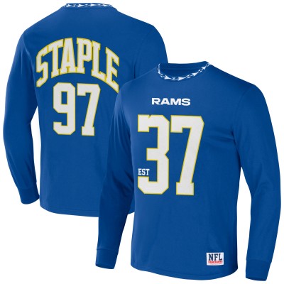 Футболка с длинным рукавом Los Angeles Rams NFL x Staple Core Team - Royal