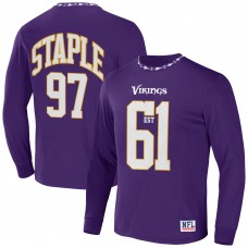 Футболка с длинным рукавом Minnesota Vikings NFL x Staple Core Team - Purple