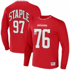 Футболка с длинным рукавом Tampa Bay Buccaneers NFL x Staple Core Team - Red