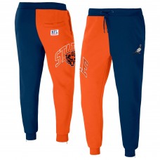 Chicago Bears NFL x Staple Split Logo Fleece Pants - Orange