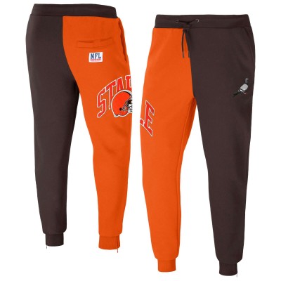 Спортивные штаны Cleveland Browns NFL x Staple Split Logo Fleece - Brown