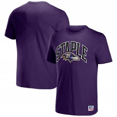 Футболка Baltimore Ravens NFL x Staple Logo Lockup - Purple