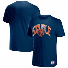 Chicago Bears NFL x Staple Logo Lockup T-Shirt - Navy