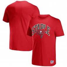 Tampa Bay Buccaneers NFL x Logo Lockup T-Shirt - Red