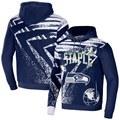 Толстовка Seattle Seahawks NFL x Staple All Over Print - Navy