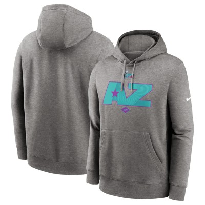 Толстовка Super Bowl LVII Nike Club - Heather Charcoal