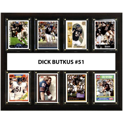 Chicago Bears Dick Butkus 12 x 15 Plaque