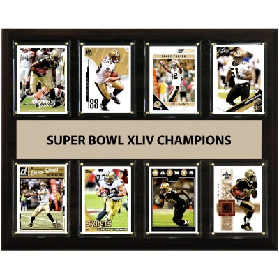 New Orleans Saints Super Bowl XLIV Champions 12 x 15 Plaque
