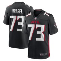 Игровая джерси Tyler Vrabel Atlanta Falcons Nike - Black