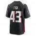 Игровая джерси Tucker Fisk Atlanta Falcons Nike Player Game - Black