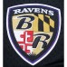 Футболка с номером Lamar Jackson Baltimore Ravens Pro Standard Mesh Player - Black