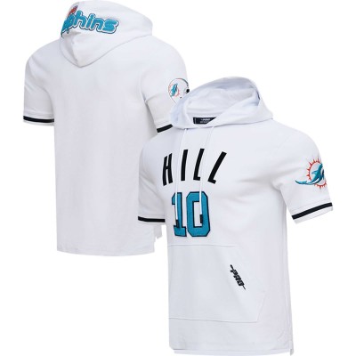 Футболка с капюшоном Tyreek Hill Miami Dolphins Pro Standard - White