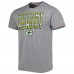 Футболка Green Bay Packers Homage Victory Monday Tri-Blend - Gray